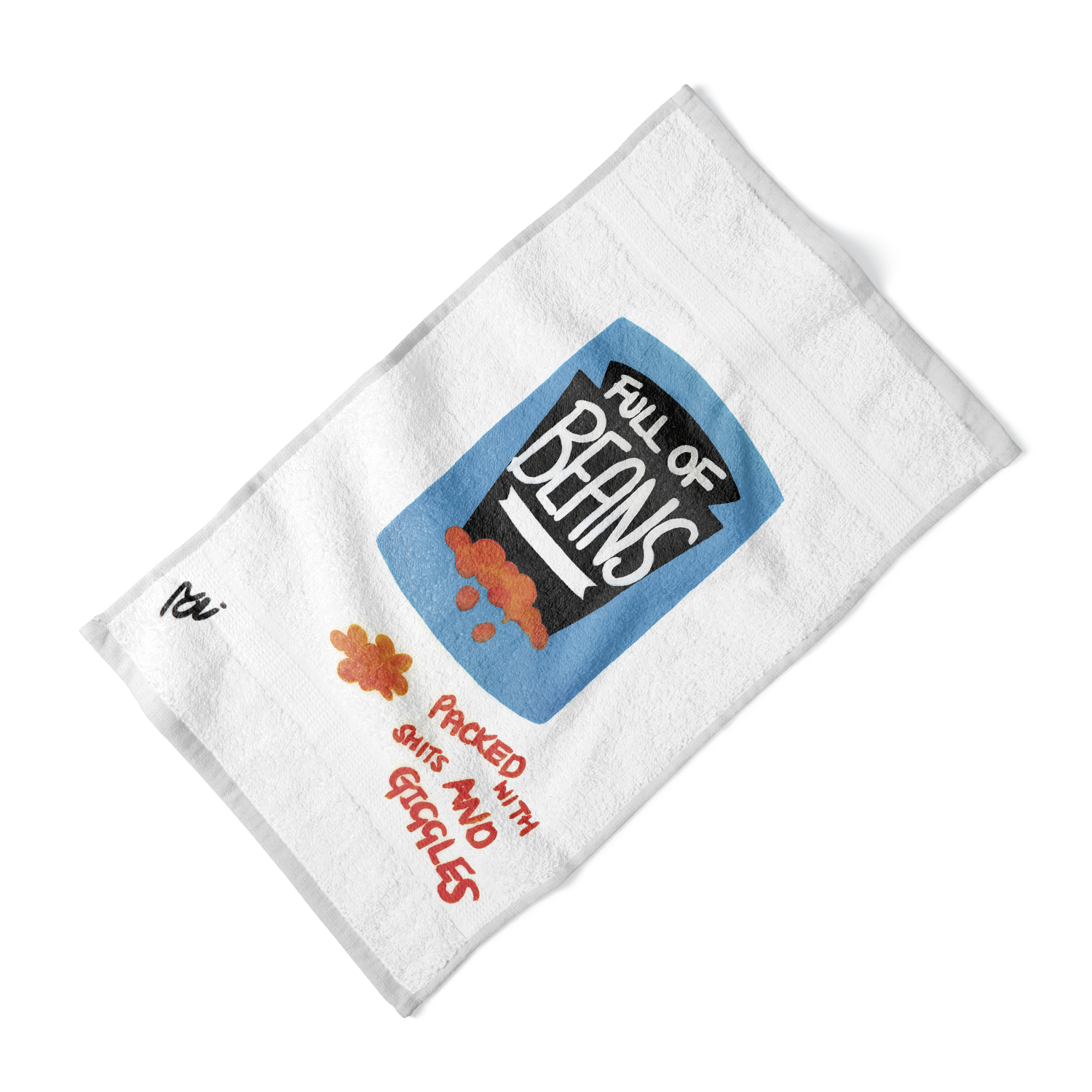 Full of Beans Tea Towel